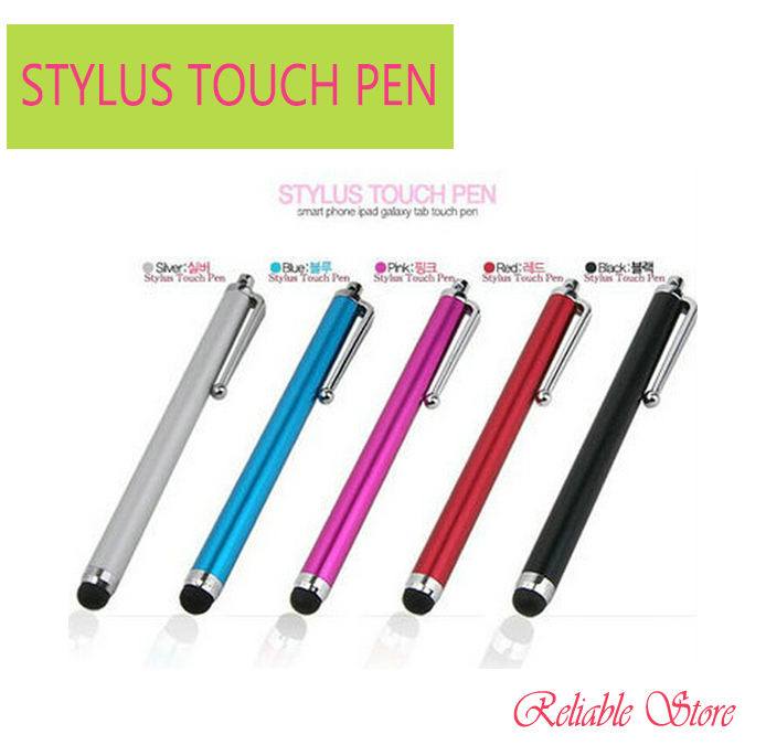 2014 New Universal Capacitive Stylus Touch Pen for iPhone iPad Tablet PC HTC Samsung Smartphone Accessories