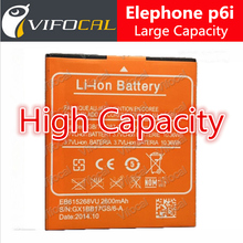 New 100% Original Large 2600Mah Battery For Elephone p6i Smart Mobile Phone + Free Shipping + Tracking Number – In Stock