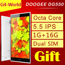 DOOGEE DG550 MTK6592 Octa Core Phone 5.5′ IPS OGS Cortex A7 1.7GHz Android 4.4 1GB RAM +16GB ROM 13.0MP 3G GPS Cell phone