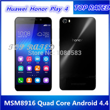 HUAWEI Honor 4 Play Cellphone 4G FDD LTE Qualcomm MSM8916 Android 4.4 Quad Core 8.0MP camera 1GB RAM 8GB ROM 5.0″ IPS 1280X720
