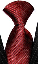 Brand Silk Tie Ties Men Corbatas Striped Blue Red Collar Neck Tie Wedding Dress Men s
