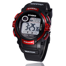 2015 fashion Jelly LED Watch Super dive 30 M waterproof outside sport cartoon watches boys girl