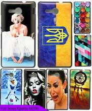 Case Cover For Sony xperia SP M35h C5302 C5303 C5306 New Arrival Beautiful Girl Marilyn Monroe Protective Phone Plastic