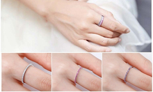 Vintage Women s Rings With Stones White Ruby Amethyst 3 Colors Crystal Jewelry Anillos Anel Big