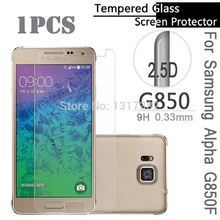 New Arrival Ultra Thin 0.3mm Explosion-proof Tempered Glass Film Screen Protector For Samsung Galaxy Alpha G850F G8508S G8509V
