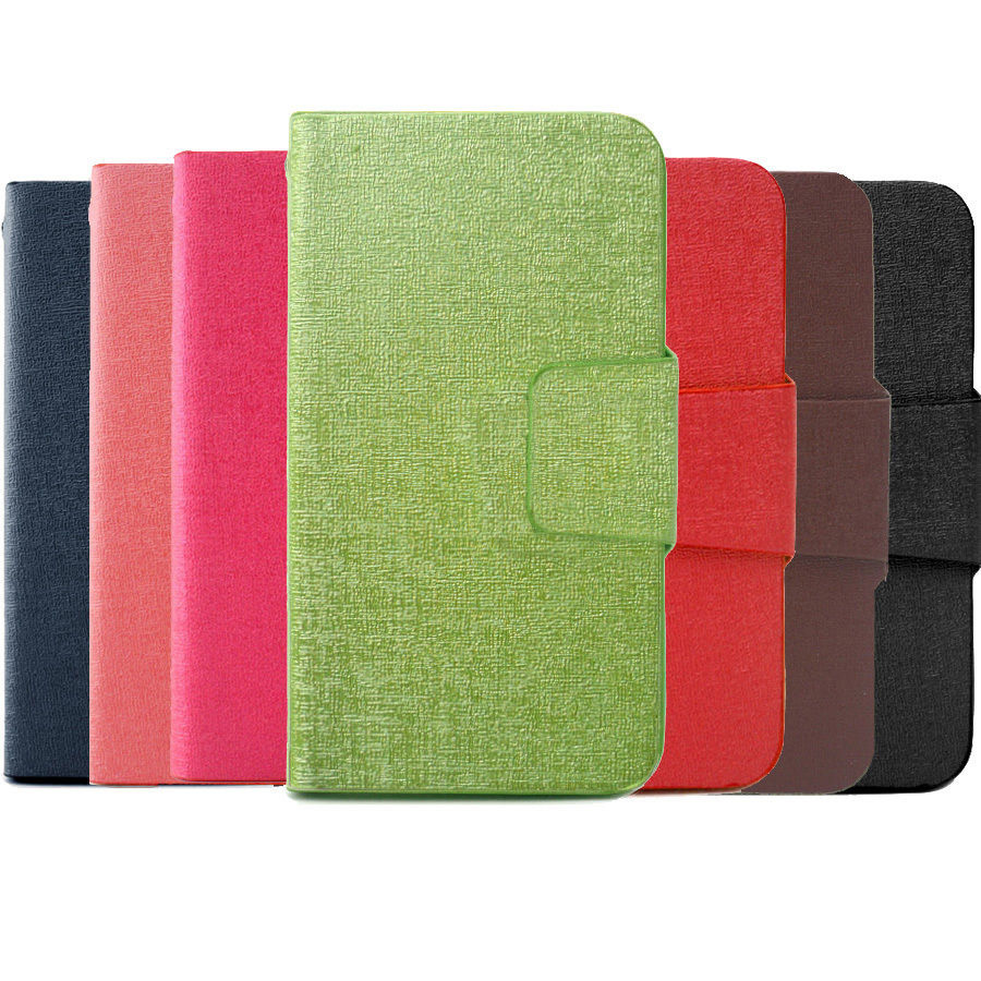 PU Leather Cover With Credit Card Holder celular Mobile phone Bag Pouch Skin Shell Protector Flip