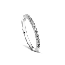 Korea small small jewelry wholesale Korean fashion single circle diamond ring ring broken female factory outlet!!1559