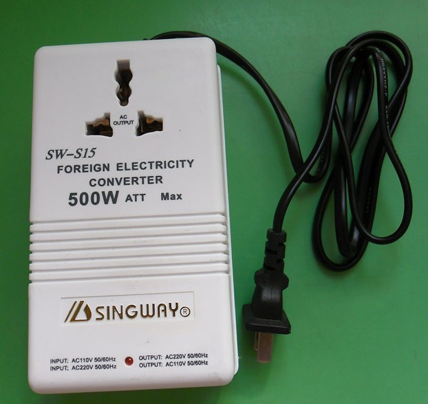 Купить Преобразователь напряжения 500W 220В на 110В преобразователь ...