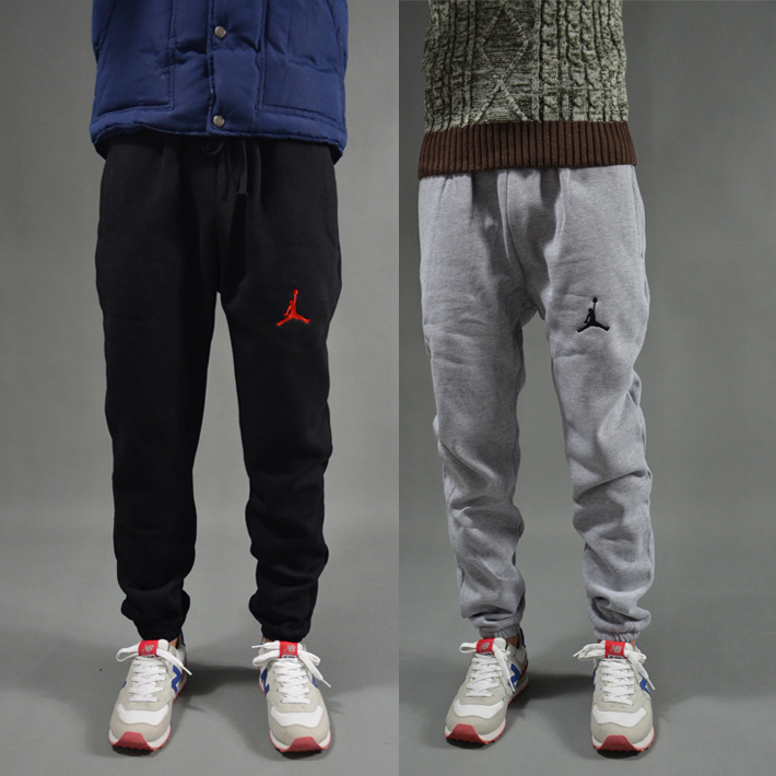 jordans and sweatpants