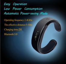 Fashion Electronic Anti lost Bluetooth Smart Bracelet Watch for iPhone Android Phones OLED Pedometer Camera Watch