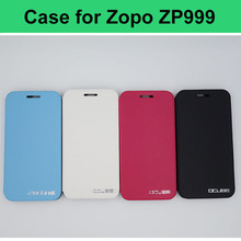 New Arrival PU Leather Flip Case for Zopo ZP999 3X MTK6595t Octa Core Protective Cover for
