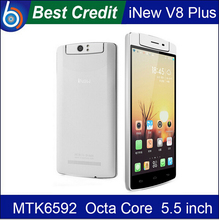 Original Inew V8 Plus 5.5 inch MTK6592 Octa Core Mobile Phone Android 4.4 18.0MP Free Rotation Camera 1280X720 2GB RAM 16GB ROM