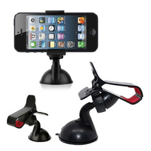 2014 Fasion Black Car Holder Stick Stand Frame for iPhone Mobile Phone GPS Mini universal Holder