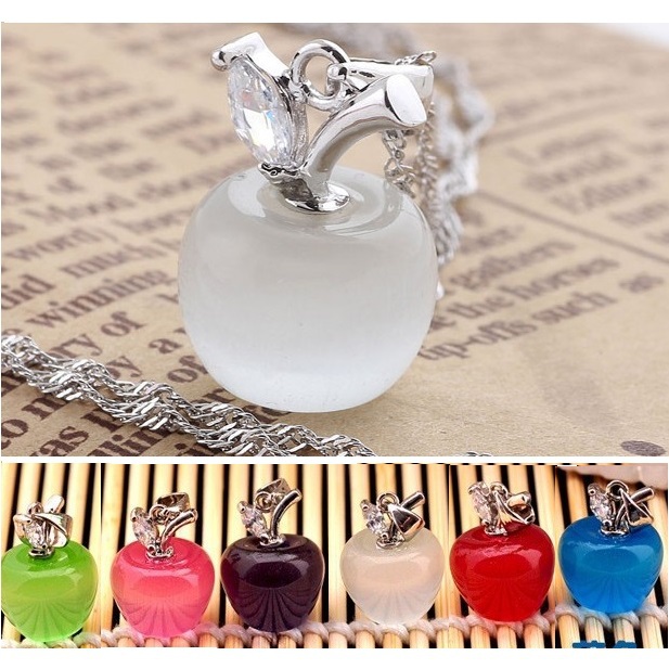 Crystal Women Necklace Pendants Necklaces with Chain Christmas Gift for Girlfriend Kids Fashion Jewelry Wholesale Ulove