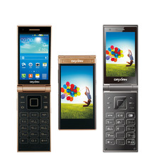 Original Daxian W189 3 5 IPS Dual Screen Flip smartphone MTK6572 Dual Core WCDMA Business phone