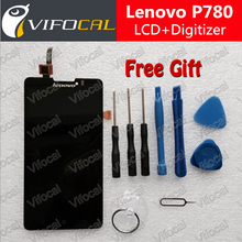 lenovo P780 LCD Display Touch Screen Tools 100 Original New Glass Panel Digitizer Assembly Replacement Repair