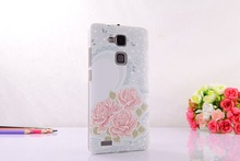 3D Painting relief For Huawei ascend mate7 Hard back shell mobile phone protection cases case cover