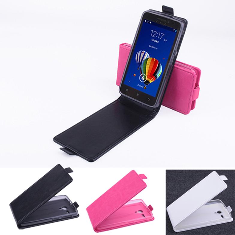 Selljimshop Flip Leather Magnetic Protective Case Cover For Lenovo A606 Smartphone 