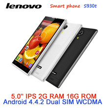 mobile phone New Lenovo Original Smart phone Octa Core GPS 2GB RAM 5.0” IPS 5mp+13mp Camera dual SIM Android 4.4.2 3GWCDMA