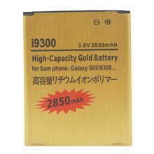 Top Quality Mobile Phone Battery For Original Phones Samsung Galaxy S3 SIII i9300 High Capacity Gold