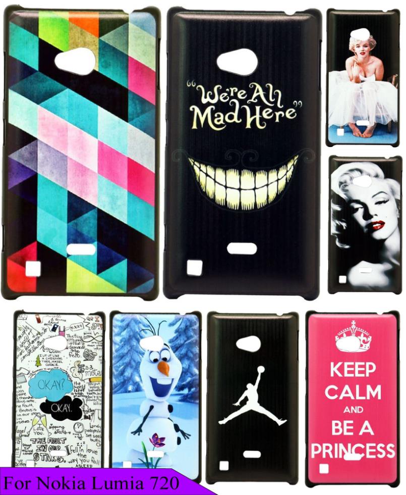 In Retail Package Luxury Colorful Paintbox Painted Custom Skin Mobile Phone Hard Plastic Case For Nokia