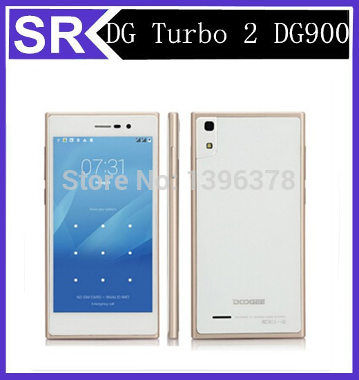 Hot sell Original new DOOGEE Turbo2 DG900 smart phone Octa core MTK6592 Android 4 4 5