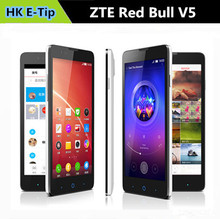Original ZTE V5 Red Bull cell phone 5.0″ CGS HD 1280×720 2GB RAM 8GB MSM8926 Quad Core Android 4.3 GPS WCDMA 13.0MP Camera