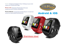 Updated U8 Bluetooth Wristwatches for iPhone 4 4s 5 5s 6 Samsung S4 S5 Note 3