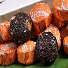 Domain state 5g Mini dried tangerine or orange peel Puerh Tea,Orange peel puer Ripe puer slimming products,Tuo cha 10pcs/lot
