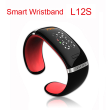 Smart Wristband L12S OLED Bluetooth Smart Bracelet Wrist Watch Design for IOS iPhone Samsung Android Phones Wearable Electronic