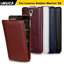 Lenovo Golden Warrior S8 case 100% original leather case for Lenovo S8 Lenovo S898t Vertical Flip Cover Mobile Phone Accessories