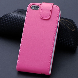 For Iphone 5c Case Luxury Genuine Leather Case For Iphone 5C Vertical Flip Phone Cases Magnetic