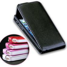 For Iphone 5c Case Luxury Genuine Leather Case For Iphone 5C Vertical Flip Phone Cases Magnetic