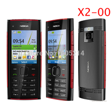 Refurbished X2 Original Nokia X2-00 Bluetooth FM JAVA 5MP Unlocked Mobile Phone Free Shipping