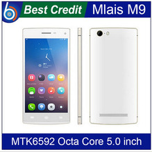 Original Mlais M9 MTK6592 Octa Core 5 inch screen 1GB RAM 8GB ROM WCDMA GPS QHD IPS LT Android 4.4.2 Mobile Phone