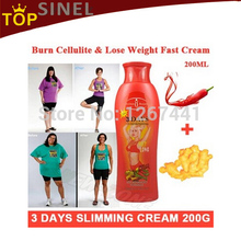 fat burning 3 days slimming creams abdomen buttocks legs waist full body weight loss chili and