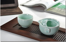 2pcs 1teapot 1teacup Korean style kung fu tea cup tea pot quick cup gaiwan travel tea