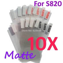 10pcs Matte screen protector anti glare phone bags cases protective film For Lenovo S820