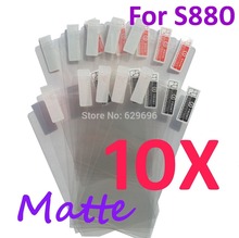 10pcs Matte screen protector anti glare phone bags cases protective film For Lenovo S880