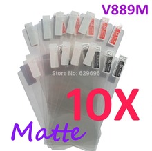 10pcs Matte screen protector anti glare phone bags cases protective film For ZTE V889M