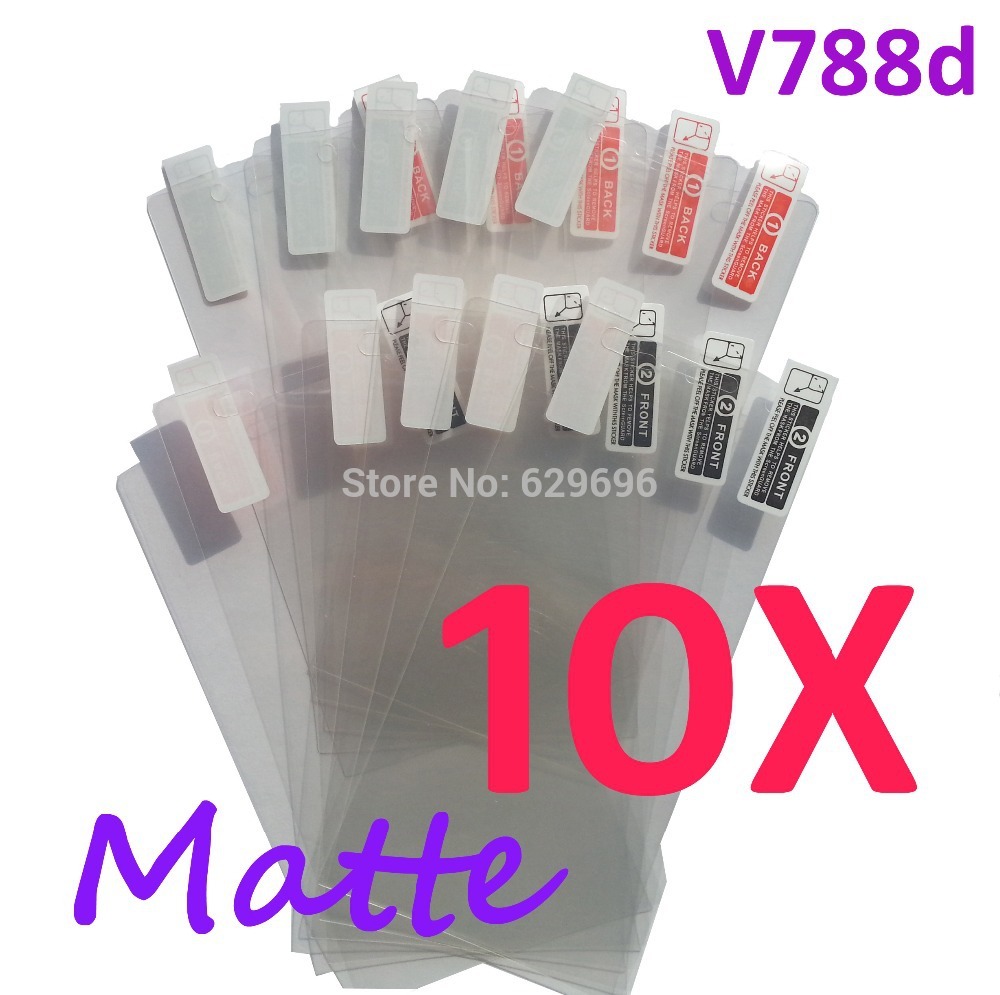 10pcs Matte screen protector anti glare phone bags cases protective film For ZTE V788d