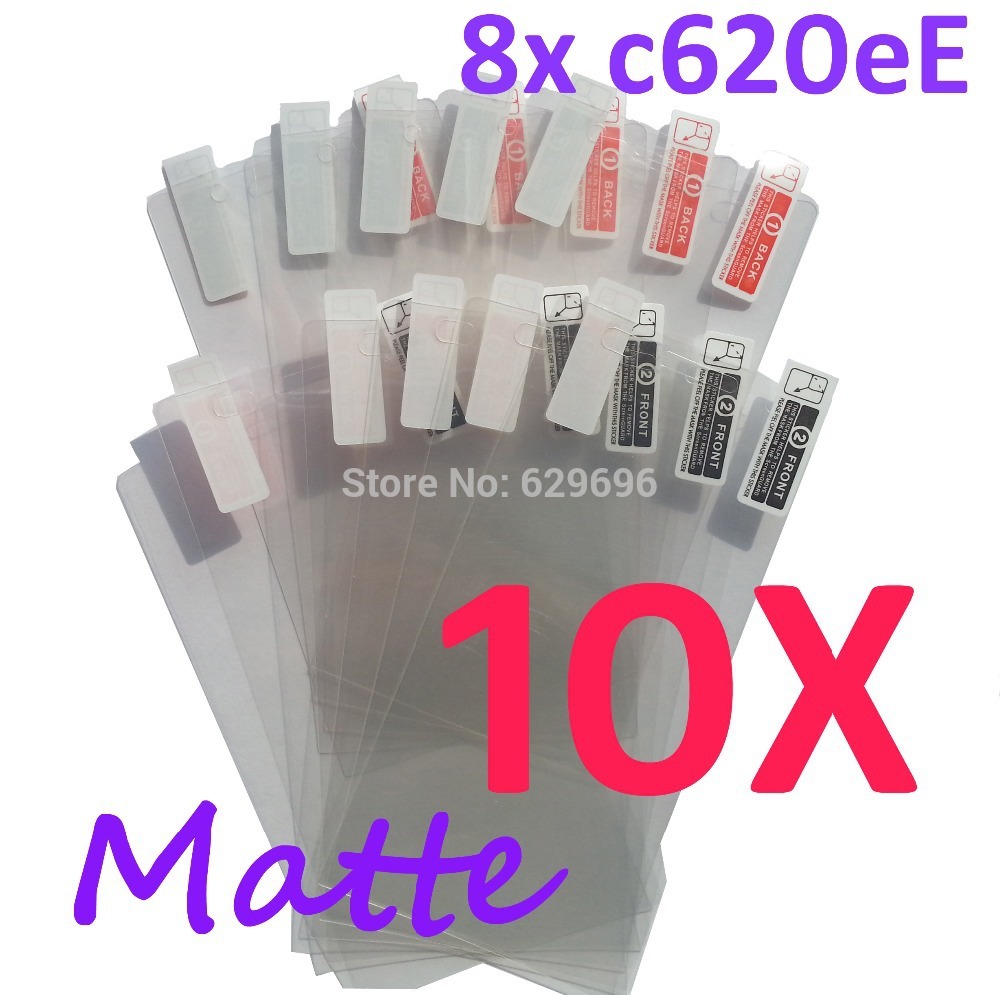 10pcs Matte screen protector anti glare phone bags cases protective film For HTC 8X C620e Accord