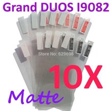 10pcs Matte screen protector anti glare phone bags cases protective film For Samsung Galaxy Grand DUOS