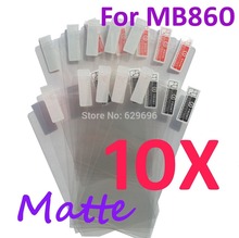 10PCS MATTE Screen protection film Anti-Glare Screen Protector For Motorola Atrix 4G ME860 MB860
