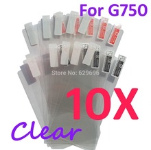 10PCS Ultra CLEAR Screen protection film Anti-Glare Screen Protector For Huawei G750 Honor 3X