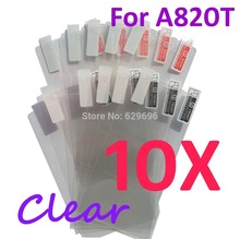 10pcs Ultra Clear screen protector anti glare phone bags cases protective film For Lenovo S868T