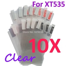 10PCS Ultra CLEAR Screen protection film Anti-Glare Screen Protector For Motorola XT535 XT536 DEFY XT