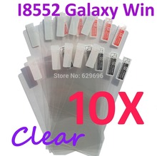 10PCS Ultra CLEAR Screen protection film Anti-Glare Screen Protector For Samsung I8552 Galaxy Win