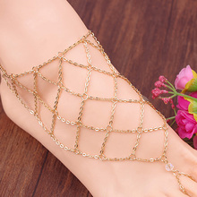 2015 hot selling 18k plated jewelry Elegant Simple Elegant Sexy Love charm chain fashion anklet ankle bracelet anklet foot