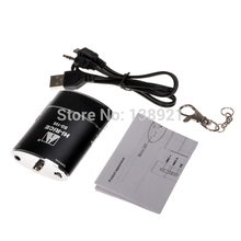 Mini Portable Aluminum USB Speaker Stereo Hi Fi FM Radio Music Player with TF Card Slot
